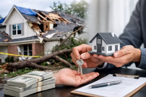 How to Sell Storm Damaged House for Cash